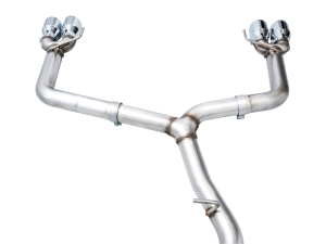 Subaru WRX Performance Exhaust - AWE Tuning - Cat-Back Track - Chrome Silver - `22-`27